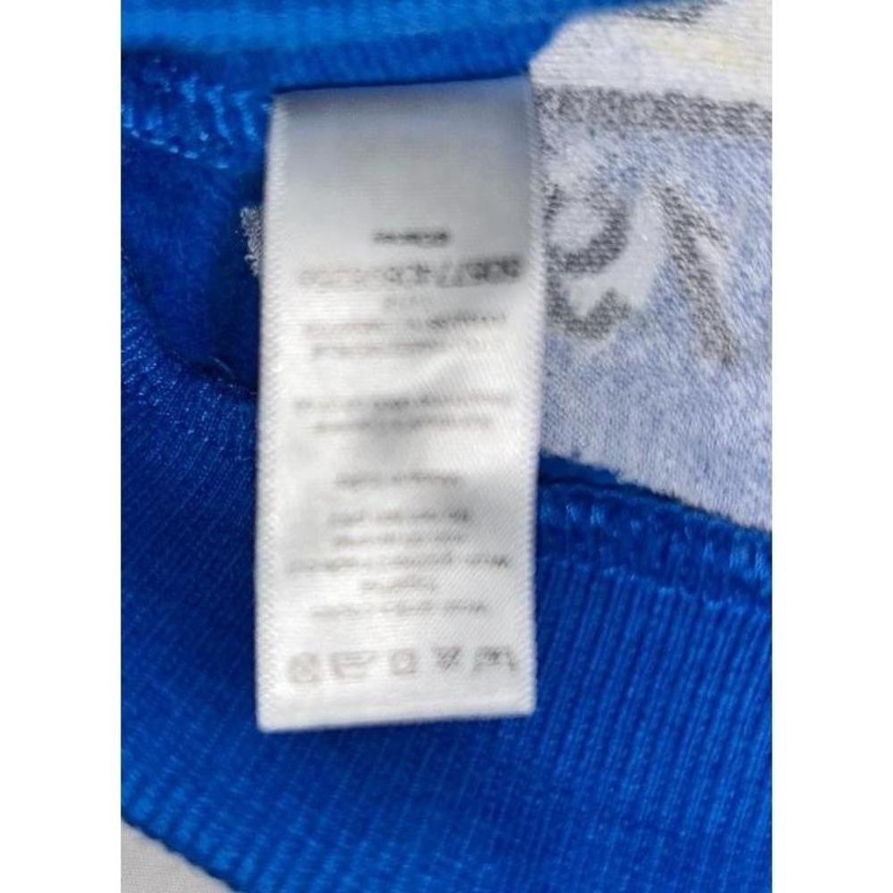 Disney Sweater 1.5-2yrs Blue Embroidered Sweatshirt Donald Duck Graphic Vintage - Picture 6 of 6